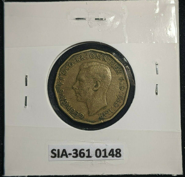 Great Britain 1948 3d Threepence KM# 849  #0148
