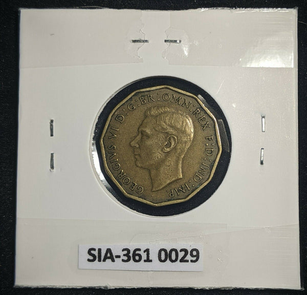 Great Britain 1937 3d Threepence KM# 849  #0029