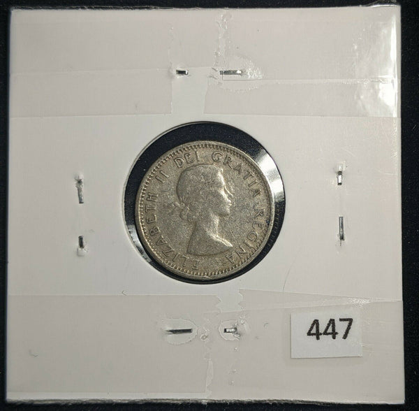 Canada 1953 Ten Cent KM# 51 #447  #9B