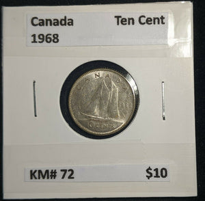 Canada 1968 Ten Cent KM# 72 #577