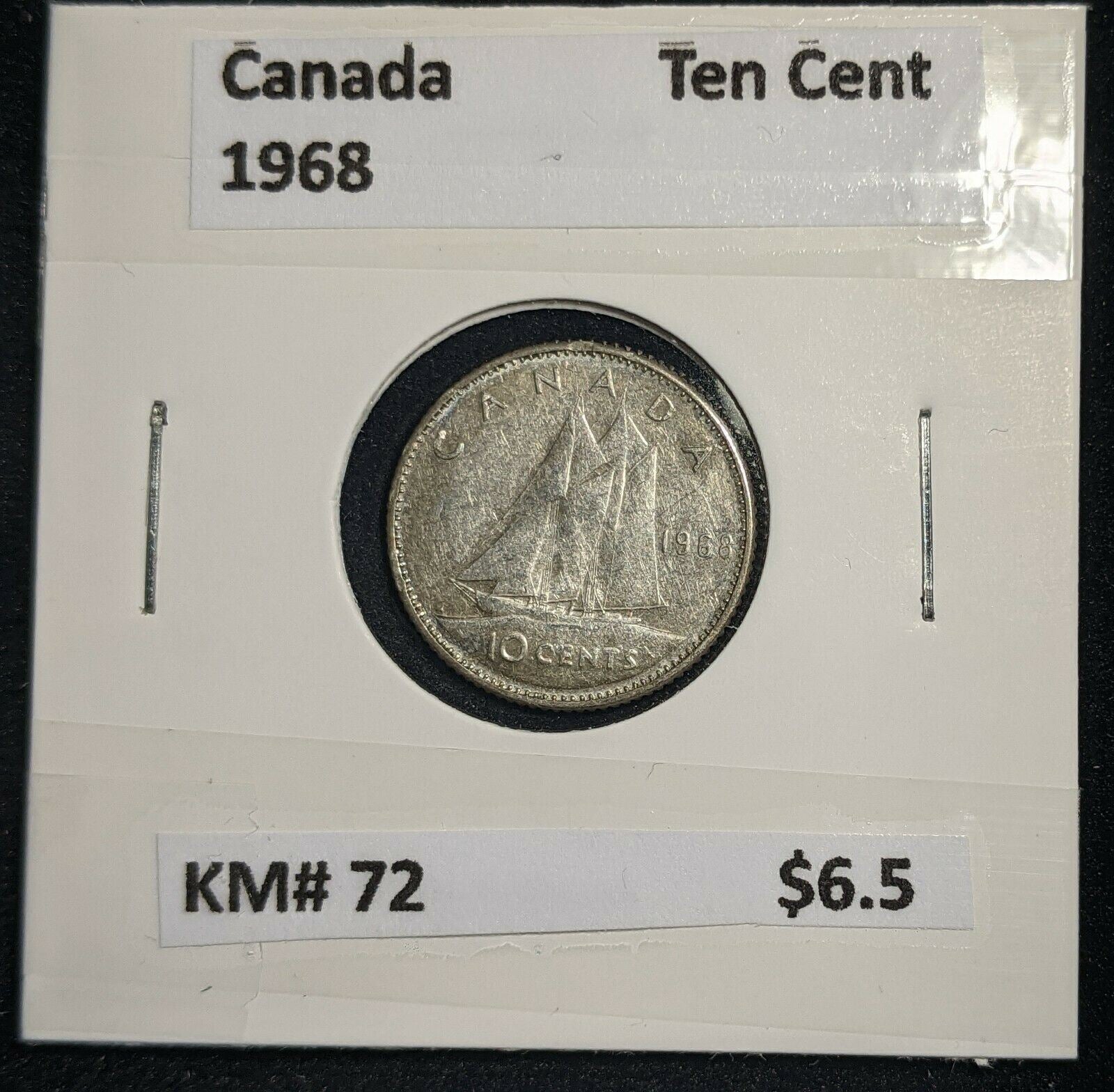 Canada 1968 Ten Cent KM# 72 #473