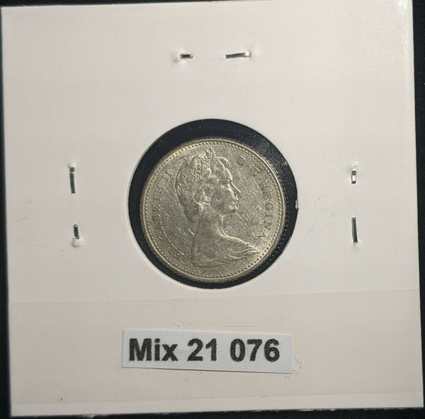 Canada 1966 10 Cents KM# 51 Scratches #076