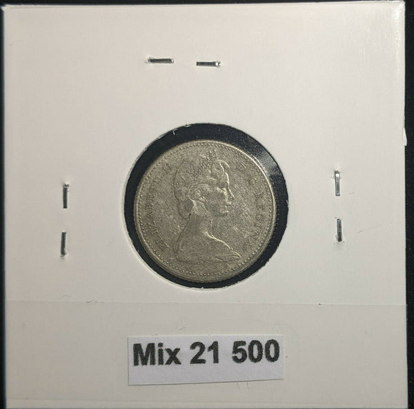 Canada 1965 10 Cents KM# 51 Scratches #500