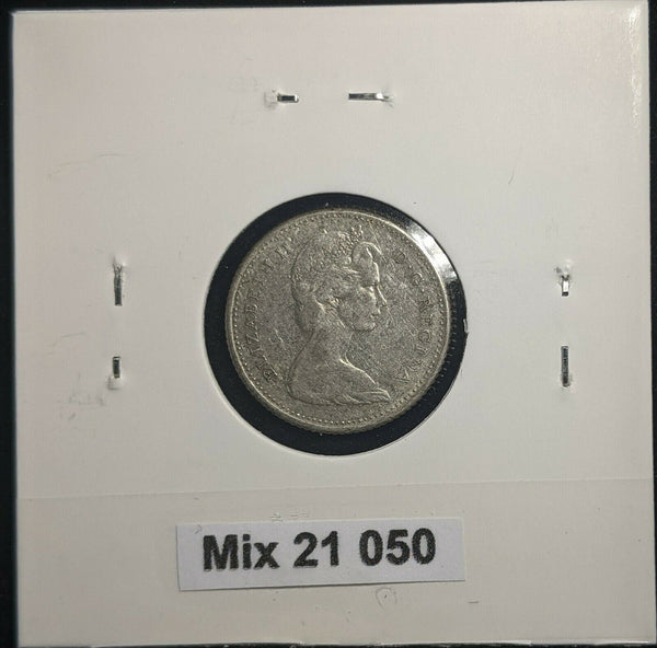 Canada 1965 10 Cents KM# 51 Scratches #050