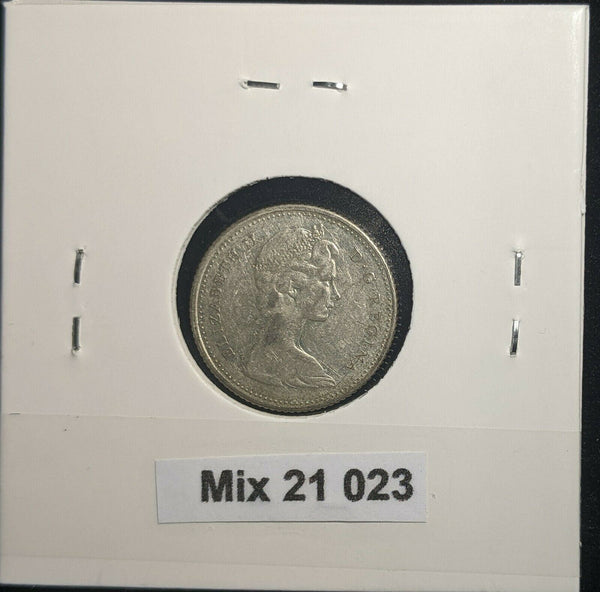 Canada 1965 10 Cents KM# 51 Scratches #023