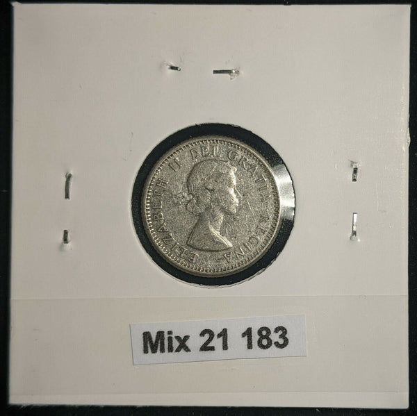 Canada 1962 10 Cents KM# 51 Scratches #183