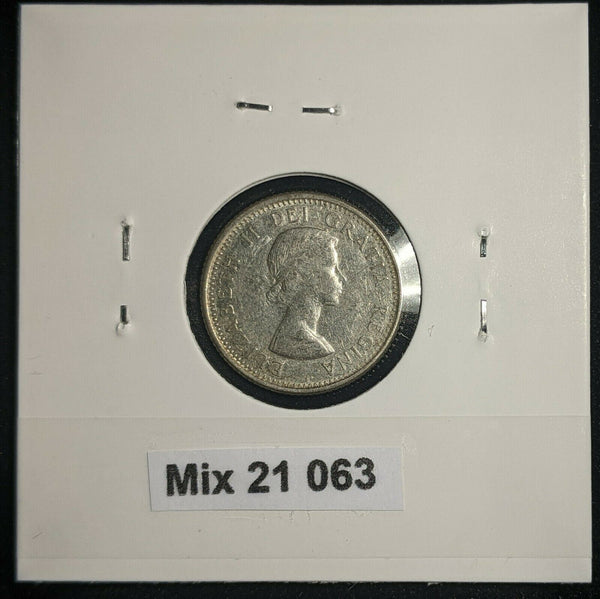 Canada 1963 10 Cents KM# 51 Scratches #063