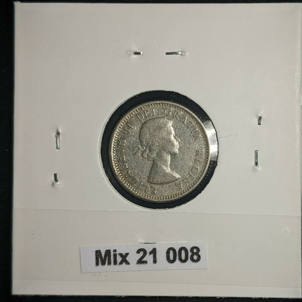 Canada 1963 10 Cents KM# 51 Scratches #008