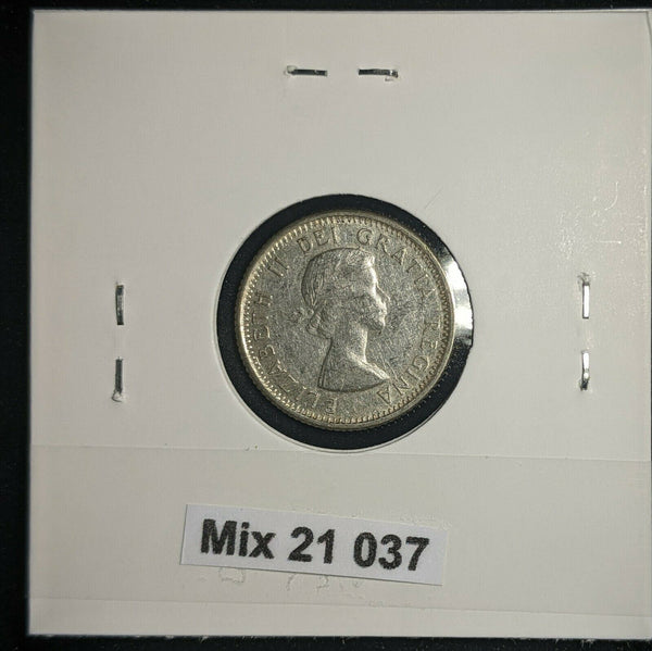 Canada 1963 10 Cents KM# 51 Scratches #037