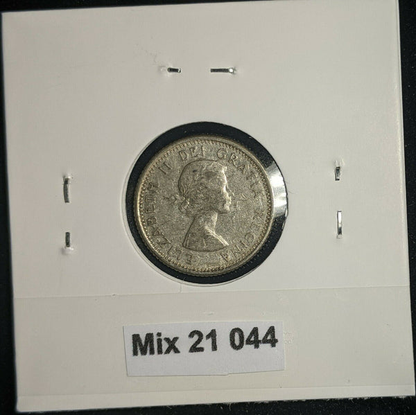 Canada 1963 10 Cents KM# 51 Scratches #044