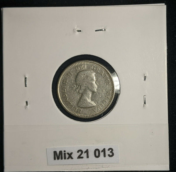 Canada 1963 10 Cents KM# 51 Scratches #013