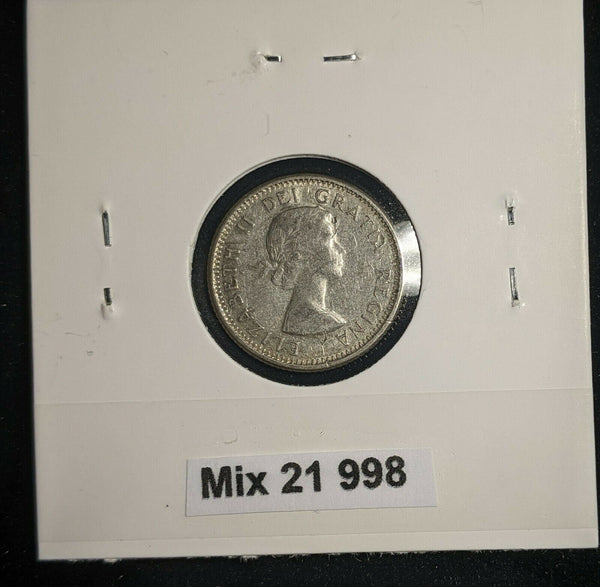 Canada 1962 10 Cents KM# 51 Scratches #998