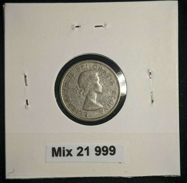 Canada 1961 10 Cents KM# 51 Scratches #999