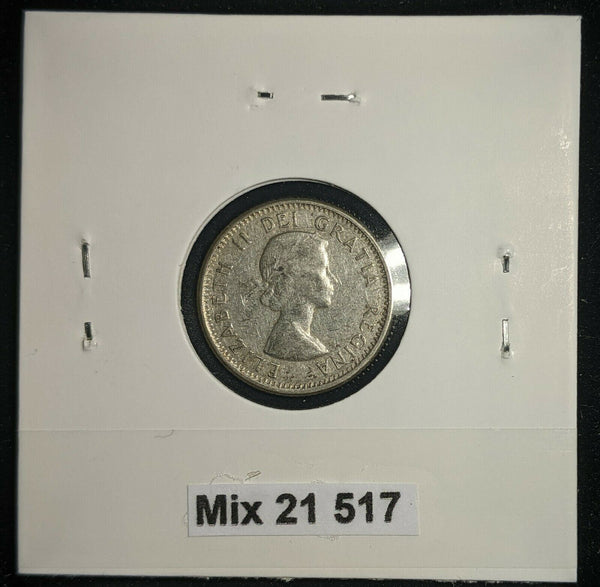 Canada 1960 10 Cents KM# 51 Scratches #517
