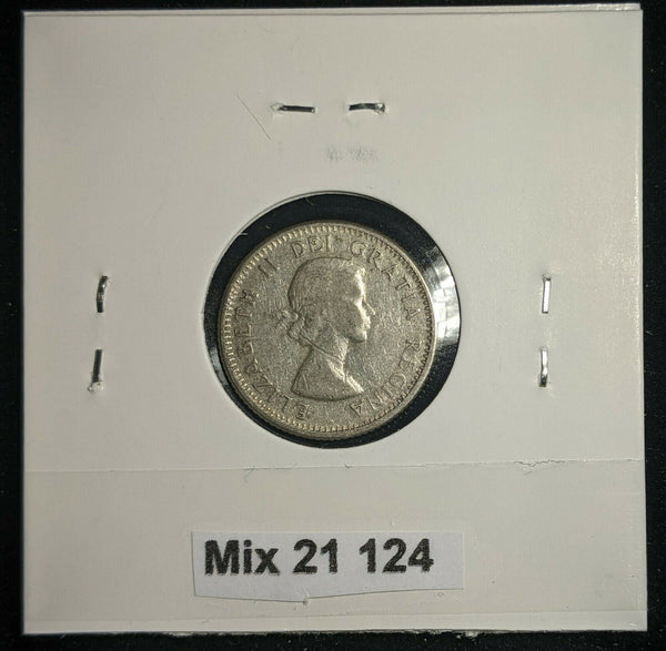 Canada 1960 10 Cents KM# 51 Scratches #124
