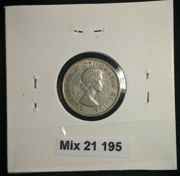 Canada 1960 10 Cents KM# 51 Scratches #195