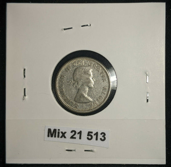 Canada 1960 10 Cents KM# 51 Scratches #513