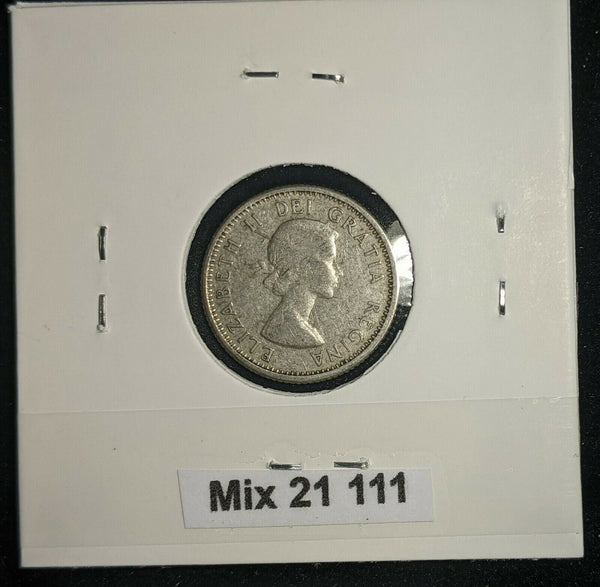 Canada 1960 10 Cents KM# 51 Scratches #111