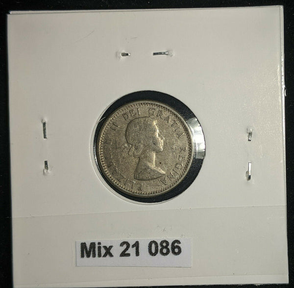 Canada 1960 10 Cents KM# 51 Scratches #086