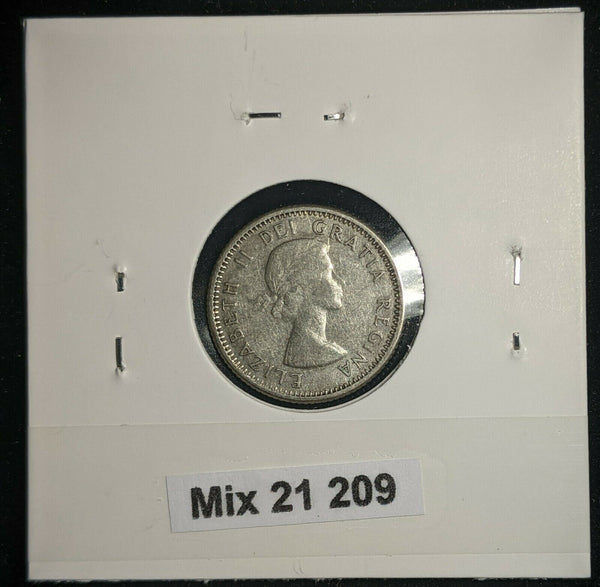 Canada 1960 10 Cents KM# 51 Scratches #209