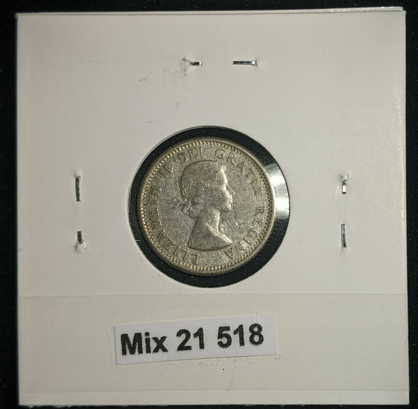 Canada 1960 10 Cents KM# 51 Scratches #518