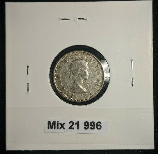 Canada 1960 10 Cents KM# 51 Scratches #996