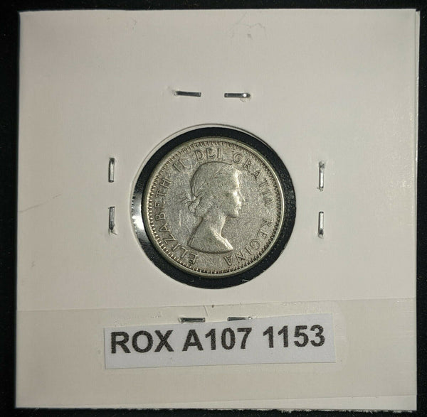 Canada 1960 10 Cents KM# 51 Residue #1153