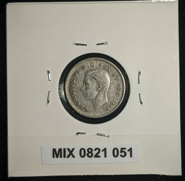 Canada 1944 10 Cents KM# 34 Scratches #051    #9B