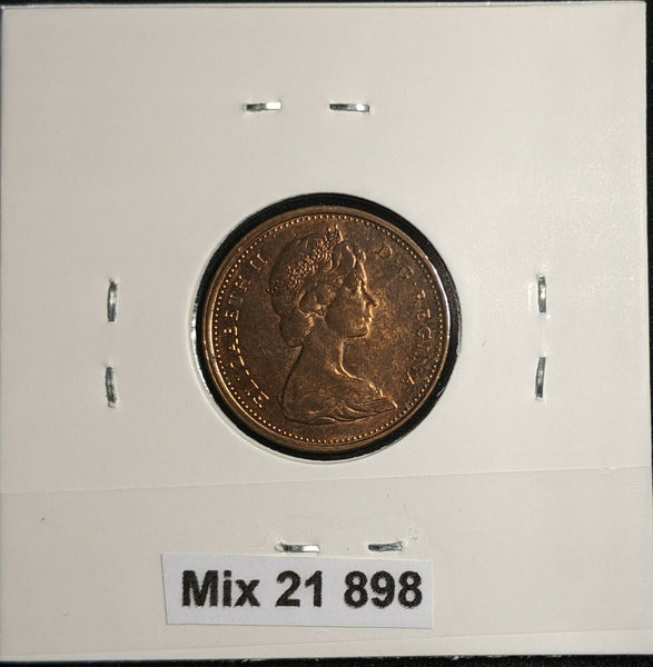 Canada 1970 Cent KM# 59.1 Scratches #898