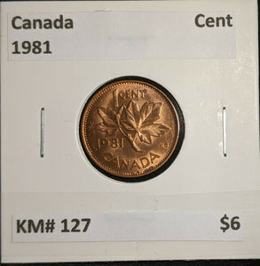 Canada 1981 Cent KM# 127 #660