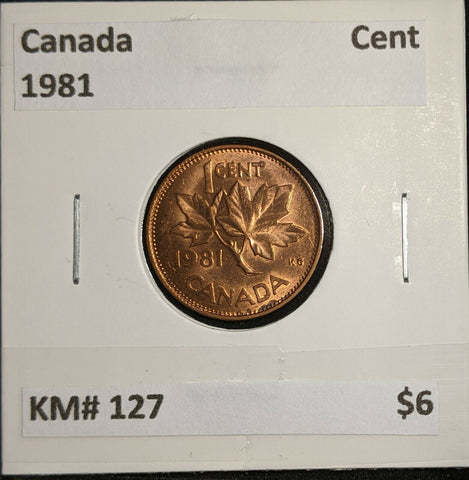 Canada 1981 Cent KM# 127 #660