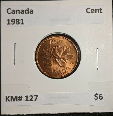 Canada 1981 Cent KM# 127 #738