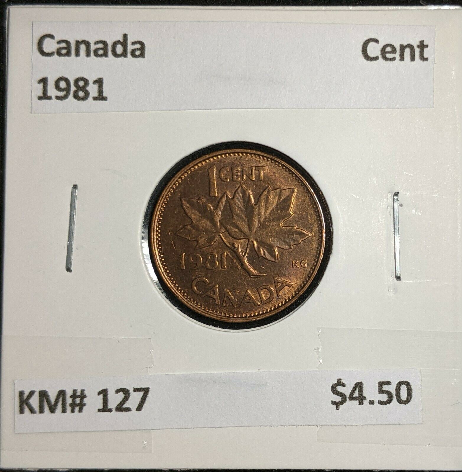 Canada 1981 Cent KM# 127 #961