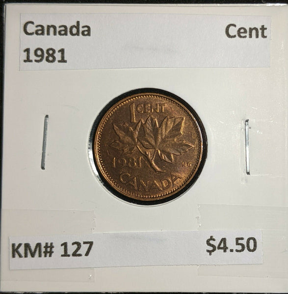 Canada 1981 Cent KM# 127 #961