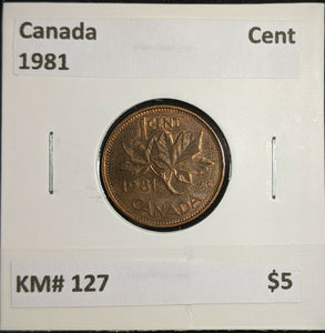 Canada 1981 Cent KM# 127 #604