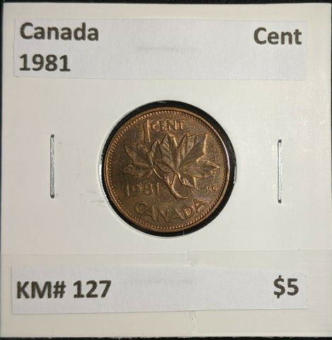 Canada 1981 Cent KM# 127 #604