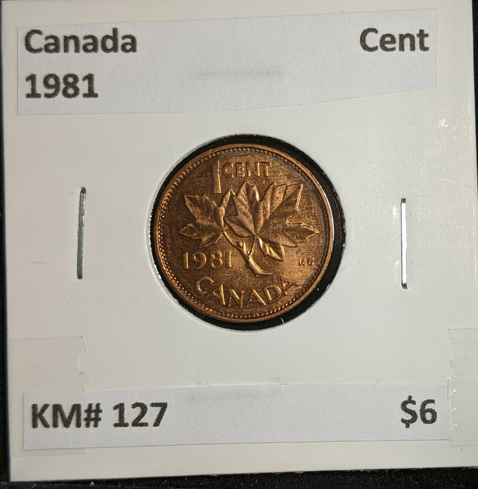 Canada 1981 Cent KM# 127 #731