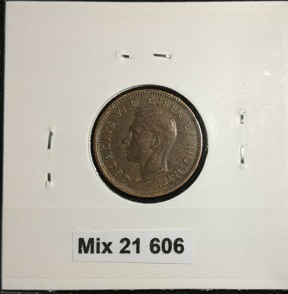 Canada 1945 Cent KM# 32 Cleaned #606