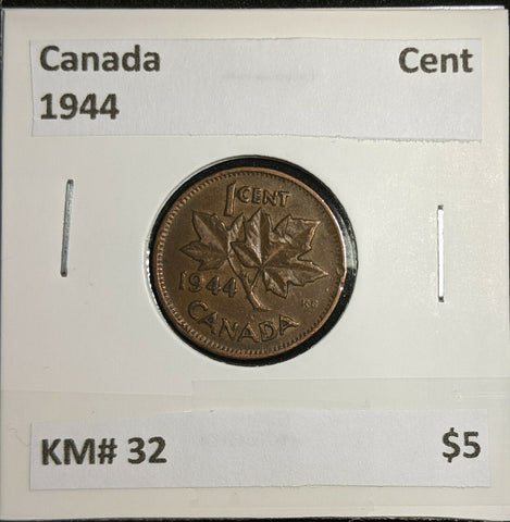Canada 1944 Cent KM# 32 #933