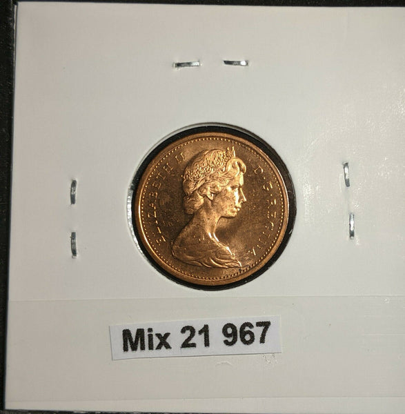 Canada 1967 Cent KM# 65 Scratches  #967