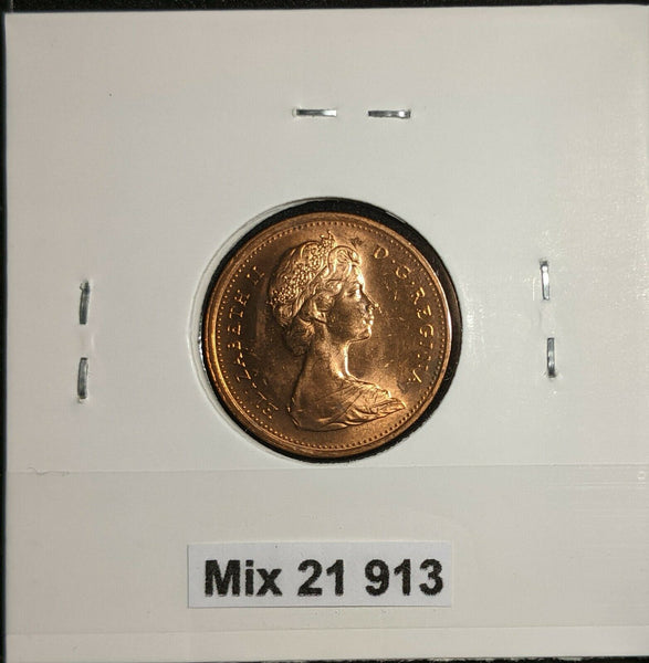 Canada 1967 Cent KM# 65 Scratches  #913
