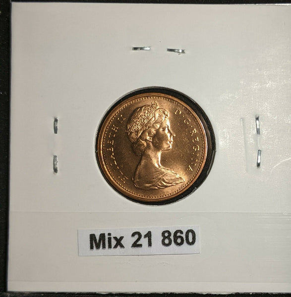 Canada 1967 Cent KM# 65 Scratches  #860