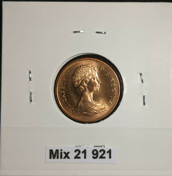 Canada 1967 Cent KM# 65 Scratches  #921