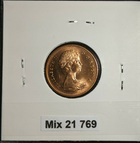 Canada 1967 Cent KM# 65 Scratches  #769