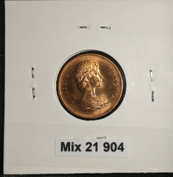 Canada 1967 Cent KM# 65 Scratches  #904
