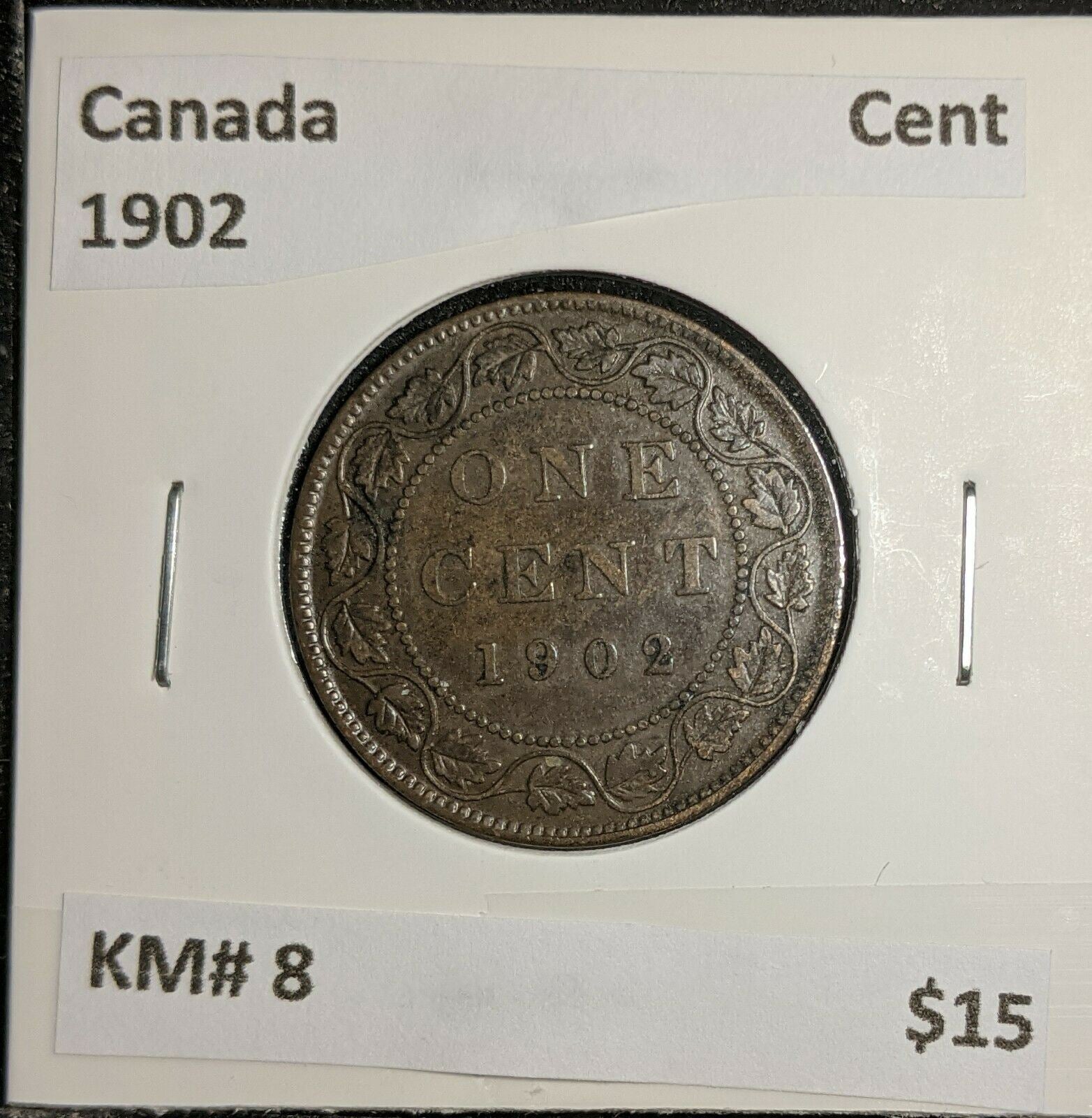 Canada 1902 Cent KM# 8 #117