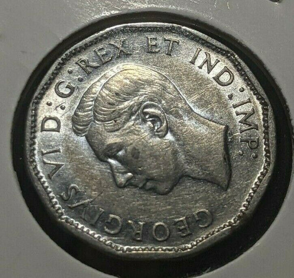 Canada 1945 5 Cent KM# 40a Scratches #1577   9A