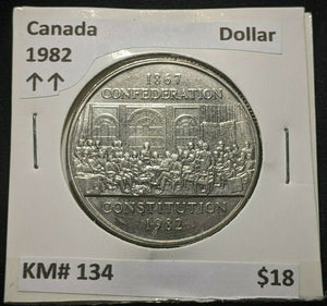 Canada 1982 ↑↑ Dollar KM# 134 #1125