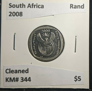 South Africa 2008 Rand KM# 344 Cleaned #462 A1