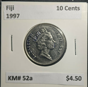 Fiji 1997 10 Cents KM# 52a #396 1B